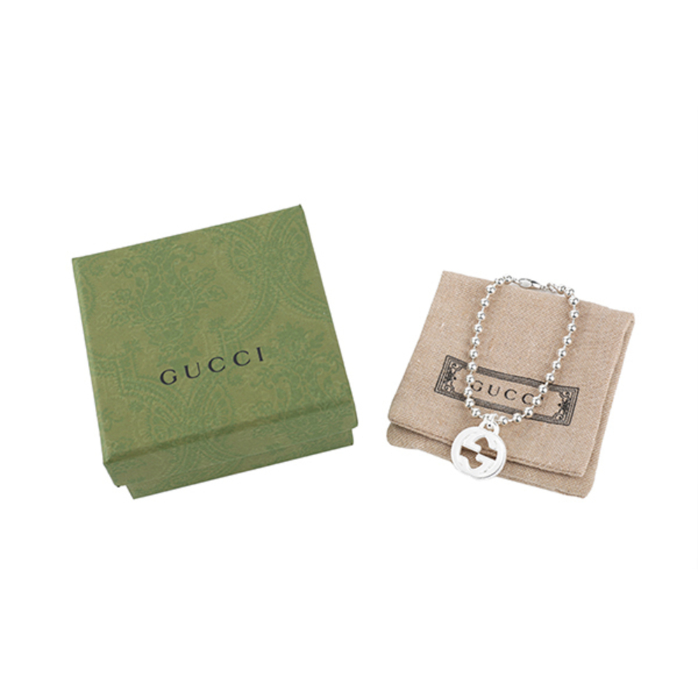 Gucci Interlocking G Bracelet Silver - image 7
